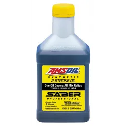 AMSOIL SABER Professional 2T 946ml – Ulei sintetic 2 timpi pentru amestec până la 100:1