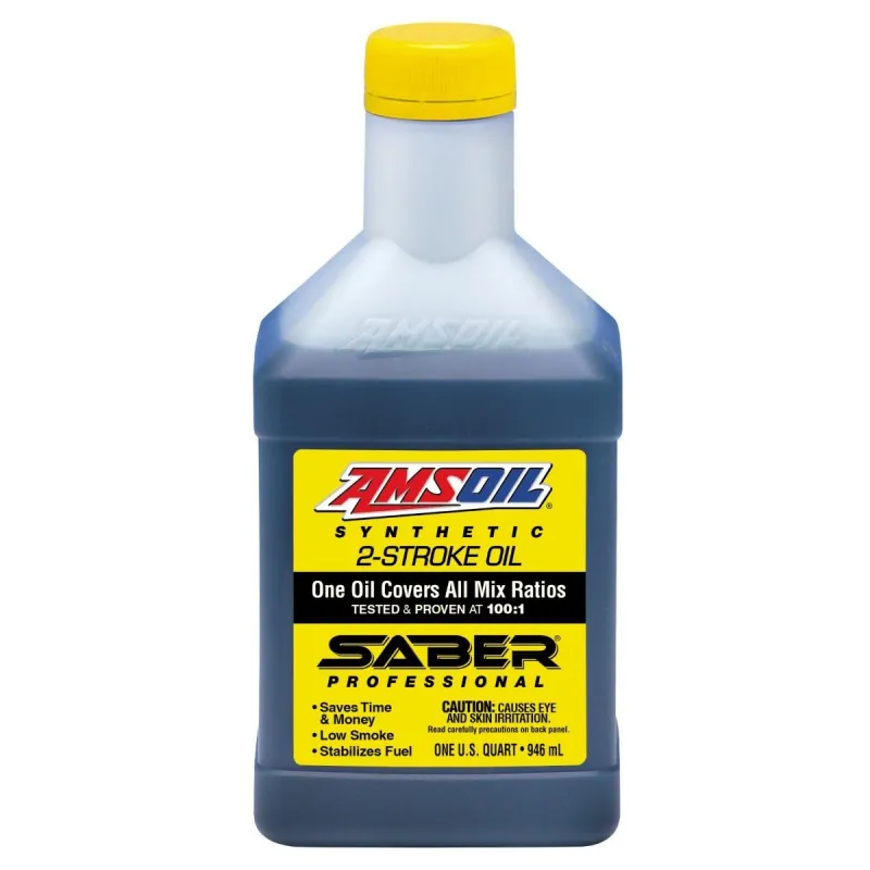 AMSOIL SABER Professional 2T 946ml – Ulei sintetic 2 timpi pentru amestec până la 100:1